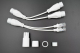 Ethernet Splitter/Combiner Kit, Waterproof & PoE Compatible, CAT5e/6 RJ45